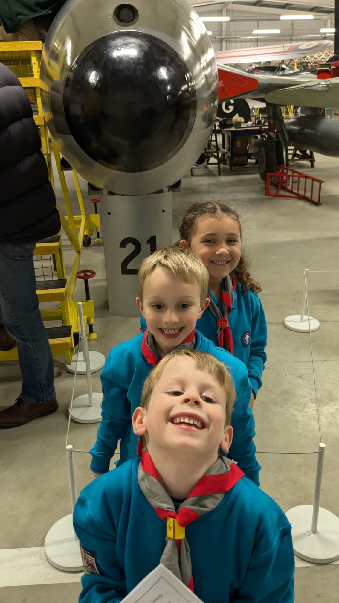 Beavers at Brooklands Museum
